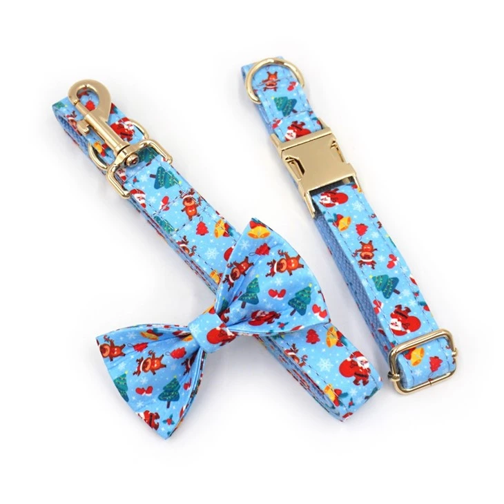 Christmas Dog Collar Set